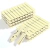 image:imageMr Pen Large Wooden Clothes Pins 29 Inch 50 Pack  Natural Wood Clips for Crafts Classroom Projects Hanging Photos Chip Bags Decoration Rust Resistant SpringBeige