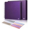 image:imageMr Pen Scrapbook Photo Album with 400pcs Corner Stickers 8 x 8 Inch  80 Blank Pages Scrapbook Album Photo Book Photo Album Book Photo Scrapbook Album Book for Pictures Photo Scrapbooks
