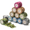 image:imageMr Pen Self Adhesive Bandage Wrap 2 x 5 Yards 12 Pack  Camo Style Elastic Cohesive Bandage Wrap for Sports Wrist Ankle and Vet Grip Tape Self StickingCamo Style