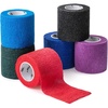 image:imageMr Pen Self Adhesive Bandage Wrap 2 x 5 Yards 12 Pack  Camo Style Elastic Cohesive Bandage Wrap for Sports Wrist Ankle and Vet Grip Tape Self StickingBright Pastel