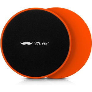 image:imageMr Pen Core Sliders for Working Out  2 Pack Dual Sided Workout Sliders DiscsOrange