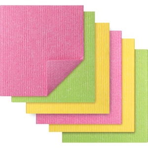image:imageMr Pen Dish Cloths 6 pcs Reusable Paper Towels  Absorbent Kitchen Towels Dishcloths for Kitchen Cellulose Sponge Cloths Dish Drying Towels Kitchen Cleaning Cloths