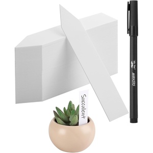image:imageMr Pen Garden Markers Black 4 Pack Plant Markers  Garden Markers for Plants Outdoor Waterproof Plant Markers for Seedlings Waterproof Permanent MarkerWhite Plant Labels
