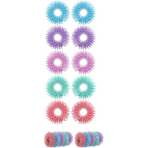 image:imageMr Pen Spiky Sensory Rings 10 Pack Jewel Tones  Stress Relief Fidget Sensory Toys Fidget Ring for Anxiety Massager Individuals with BFRB ADHD and Attention DisorderPastel