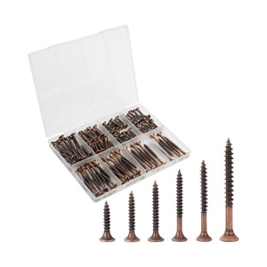 image:imageMr Pen Wood Screws Assortment Kit 152 pcs Silver Phillips Flat Head  6 Sizes 2 112 114 1 34 12 Durable Assorted Wood Screws for Woodworking amp Household Storage Box IncludedBronze