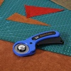image:imageMr Pen 45mm Rotary Cutter with 1 Extra Blade Ergonomic Handle  Rotary Cutter for FabricBlue