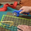 image:imageMr Pen 45mm Rotary Cutter with 1 Extra Blade Ergonomic Handle  Rotary Cutter for FabricBlue