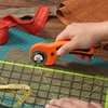 image:imageMr Pen 45mm Rotary Cutter with 1 Extra Blade Ergonomic Handle  Rotary Cutter for FabricOrange