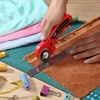image:imageMr Pen 45mm Rotary Cutter with 1 Extra Blade Ergonomic Handle  Rotary Cutter for FabricRed