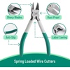 image:imageMr Pen 5 Wire Cutters Bulk 5 Pack Precision Cutting Pliers  Ultra Sharp Wire Snips Wire Clippers Diagonal Cutting Pliers for Jewelry Making Crafting Wire Cutters SetGreen  Ivory  Springloaded