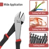 image:imageMr Pen 5 Wire Cutters Bulk 5 Pack Precision Cutting Pliers  Ultra Sharp Wire Snips Wire Clippers Diagonal Cutting Pliers for Jewelry Making Crafting Wire Cutters SetRedBlack