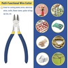 image:imageMr Pen 5 Wire Cutters Bulk 5 Pack Precision Cutting Pliers  Ultra Sharp Wire Snips Wire Clippers Diagonal Cutting Pliers for Jewelry Making Crafting Wire Cutters SetBlue