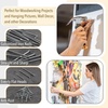 image:imageMr Pen 600pcs Nail Assortment Kit amp 8oz Hammer for Picture Hanging  Wall Art Decor Roofing Nails Wall NailsYellow