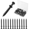 image:imageMr Pen Bear Claw Hangers 50 Pack Black  4in1 Hanging Screws for DRings Picture Hangers Picture Hanging Hooks Picture Hooks Screw Hooks for HangingBlack