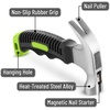 image:imageMr Pen Claw Hammer 8oz Orange Magnetic  Small Claw Nail Hammer for Women for Camping Wood Working House Repairs Claw Stubby TackLight Green