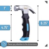 image:imageMr Pen Claw Hammer 8oz Orange Magnetic  Small Claw Nail Hammer for Women for Camping Wood Working House Repairs Claw Stubby TackPastel Blue