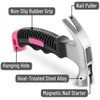 image:imageMr Pen Claw Hammer 8oz Orange Magnetic  Small Claw Nail Hammer for Women for Camping Wood Working House Repairs Claw Stubby TackPink