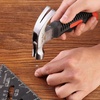 image:imageMr Pen Claw Hammer 8oz Orange Magnetic  Small Claw Nail Hammer for Women for Camping Wood Working House Repairs Claw Stubby TackRed