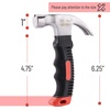 image:imageMr Pen Claw Hammer 8oz Orange Magnetic  Small Claw Nail Hammer for Women for Camping Wood Working House Repairs Claw Stubby TackRed