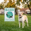 image:imageMr Pen Clean Up After Your Dog Signs 9 x 12 2 Pack with 1 Metal Stake  No Dog Poop Lawn Signs UV Protected amp Waterproof Double Sided Pick Up After Your Dog Sign for Yard
