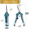 image:imageMr Pen Gardening Scissors 65 Inch  Pruning Shears for Gardening with Straight Stainless Steel Blade Garden Shears Garden Clippers Handheld Plant ShearsGreen