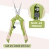 image:imageMr Pen Gardening Scissors 65 Inch  Pruning Shears for Gardening with Straight Stainless Steel Blade Garden Shears Garden Clippers Handheld Plant ShearsLight Green