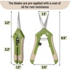 image:imageMr Pen Gardening Scissors 65 Inch  Pruning Shears for Gardening with Straight Stainless Steel Blade Garden Shears Garden Clippers Handheld Plant ShearsLight Green