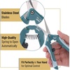 image:imageMr Pen Gardening Scissors 65 Inch  Pruning Shears for Gardening with Straight Stainless Steel Blade Garden Shears Garden Clippers Handheld Plant ShearsGreen