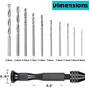 image:imageMr Pen Hand Drill with 10 Drill Bits 0630mm Jewelry Drill