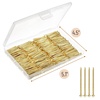image:imageMr Pen Hardware Nails 120 pcs 2 Inches Gold  Small Nails for Hanging Pictures Finishing Nails Wall Nails for Hanging Pin Nails Hardware Nails Assorted NailsGold