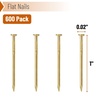 image:imageMr Pen Hardware Nails 120 pcs 2 Inches Gold  Small Nails for Hanging Pictures Finishing Nails Wall Nails for Hanging Pin Nails Hardware Nails Assorted NailsGold