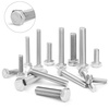 image:imageMr Pen Hex Head Nuts and Bolts Assortment Kit 246 pcs Stainless Steel  1420 51618 3816 Assorted Nuts and Bolts Heavy Duty Screw Assortment Kit with Clear Storage Box