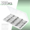 image:imageMr Pen Large Safety Pins 22 Inch 300 Pack  RustResistant Nickel Plated Steel Bulk Heavy Duty Large Safety Pins for Clothes Sewing Arts amp Craft DecorationsSilver