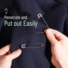 image:imageMr Pen Large Safety Pins 22 Inch 300 Pack  RustResistant Nickel Plated Steel Bulk Heavy Duty Large Safety Pins for Clothes Sewing Arts amp Craft DecorationsSilver