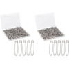 image:imageMr Pen Large Safety Pins 22 Inch 300 Pack  RustResistant Nickel Plated Steel Bulk Heavy Duty Large Safety Pins for Clothes Sewing Arts amp Craft DecorationsSilver