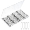 image:imageMr Pen Large Safety Pins 22 Inch 300 Pack  RustResistant Nickel Plated Steel Bulk Heavy Duty Large Safety Pins for Clothes Sewing Arts amp Craft DecorationsSilver
