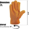 image:imageMr Pen Leather Work Gloves  Medium Check Dimensions in Second Picture Work Gloves for Men amp Women Leather Gloves Leather Garden Gloves