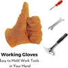image:imageMr Pen Leather Work Gloves  Medium Check Dimensions in Second Picture Work Gloves for Men amp Women Leather Gloves Leather Garden Gloves
