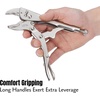 image:imageMr Pen Locking Pliers 7 Inch Curved Jaw  Alloy Steel Locking Pliers with Wire Cutter Locking Adjustable Wrench Locking Wrench Locking Adjustable Pliers
