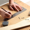 image:imageMr Pen Metal Carpenter Square 8 x 12 Inch  Imperial amp Metric L Square with 18Inch amp mm Graduations Precision Measuring Tool for Carpentry WoodworkingSilver