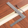 image:imageMr Pen Metal Carpenter Square 8 x 12 Inch  Imperial amp Metric L Square with 18Inch amp mm Graduations Precision Measuring Tool for Carpentry WoodworkingSilver