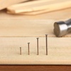image:imageMr Pen Nail Assortment Kit 1200 Pcs 4 Sizes Black Picture Hangers  Small Nails for Hanging Pictures Finishing Nails for Drywall WoodBronze