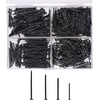 image:imageMr Pen Nail Assortment Kit 600 pcs 4 Sizes Silver Picture Hangers  Small Nails for Hanging Pictures Finishing Nails for Drywall and WoodBlack