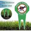 image:imageMr Pen No Dog Poop Signs for Yard 12 x 65 Aluminum  Dog Poop Signs for Lawn with Stake Weatherproof Durable and Easy to Install