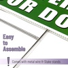 image:imageMr Pen No Dog Poop Signs for Yard 12 x 9  Double Sided Clean Up After Your Dog Signs with HStake Stand Waterproof and Easy to Install