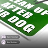 image:imageMr Pen No Dog Poop Signs for Yard 12 x 9  Double Sided Clean Up After Your Dog Signs with HStake Stand Waterproof and Easy to Install