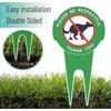 image:imageMr Pen No Dog Poop Signs for Yard 145 x 8 2 Pack Aluminum  Dog Poop Signs for Lawn with Stake Weatherproof Durable and Easy to Install