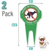 image:imageMr Pen No Dog Poop Signs for Yard 145 x 8 2 Pack Aluminum  Dog Poop Signs for Lawn with Stake Weatherproof Durable and Easy to Install
