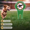 image:imageMr Pen No Dog Poop Signs for Yard 145 x 8 Aluminum  Dog Poop Signs for Lawn with Stake Weatherproof Durable and Easy to Install