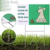 image:imageMr Pen No Dog Poop Signs for Yard Clean Up After Your Dog Signs  No Pooping Dog Signs for Yard Dog Poop Signs for Lawn Dog Signs No Pooping Curb Your Dog Sign